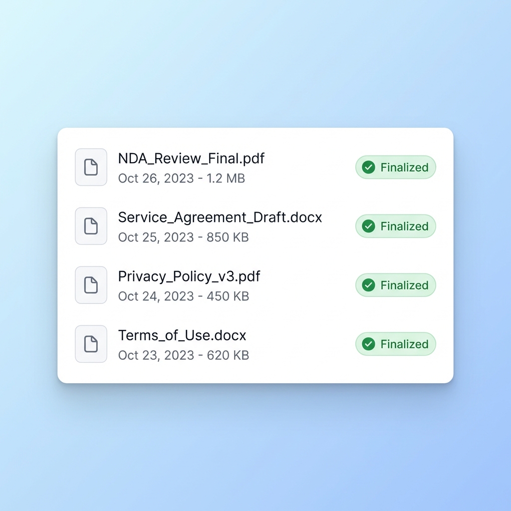 Receive validated output
